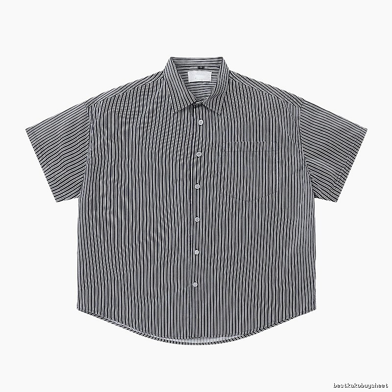 AMI striped retro-style shirt