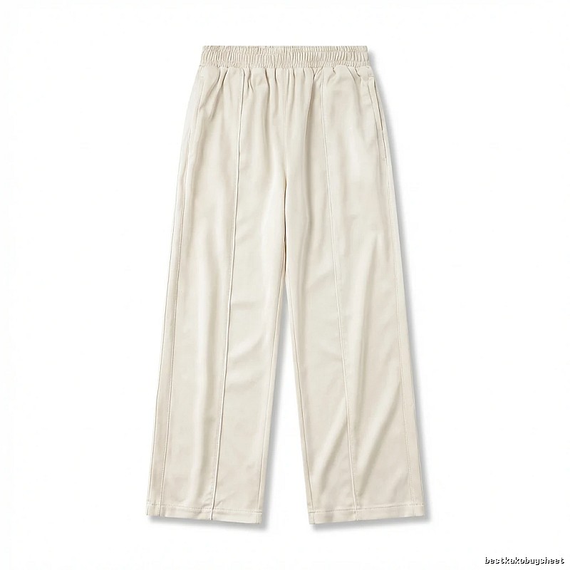 Corteiz minimalist style off-white wide-leg pants