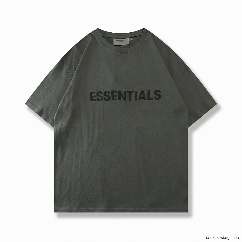 ESSENTIALS Basic Dark Grey T-shirt