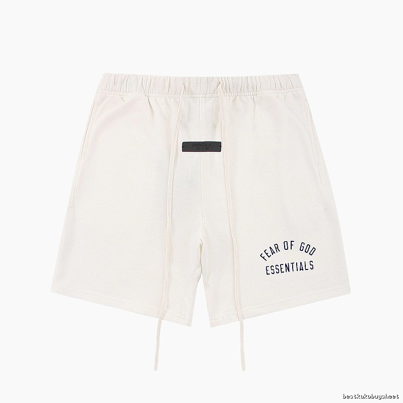ESSENTIALS minimalist style white shorts