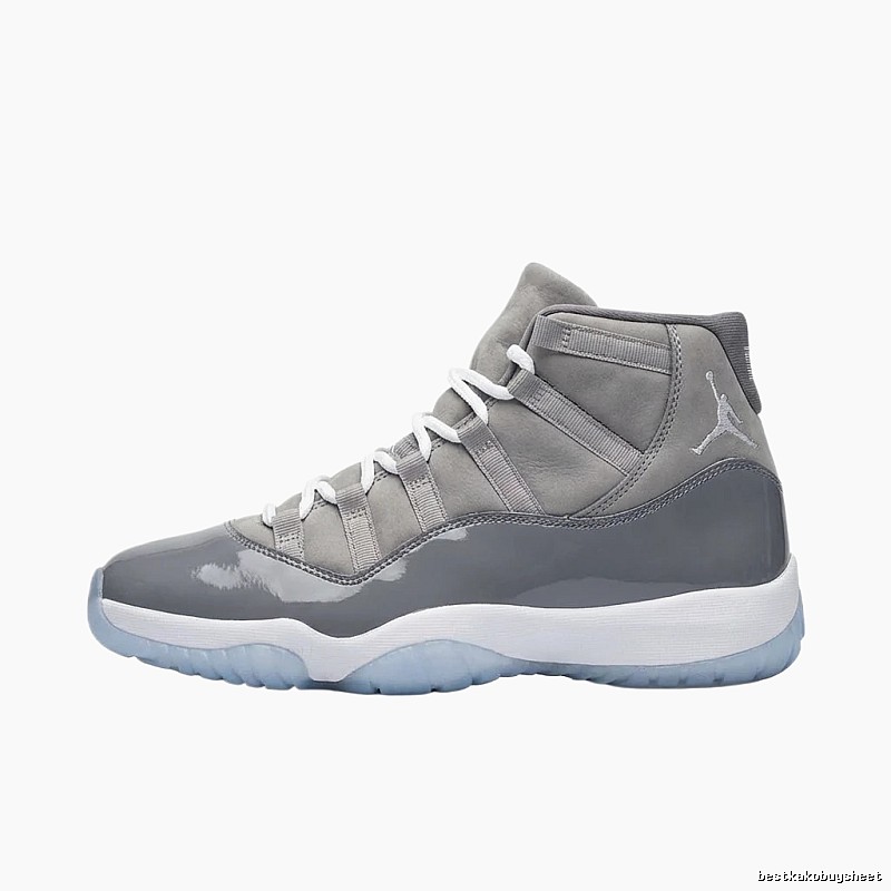 Jordan 11 Cool Grey-Blue Sneakers