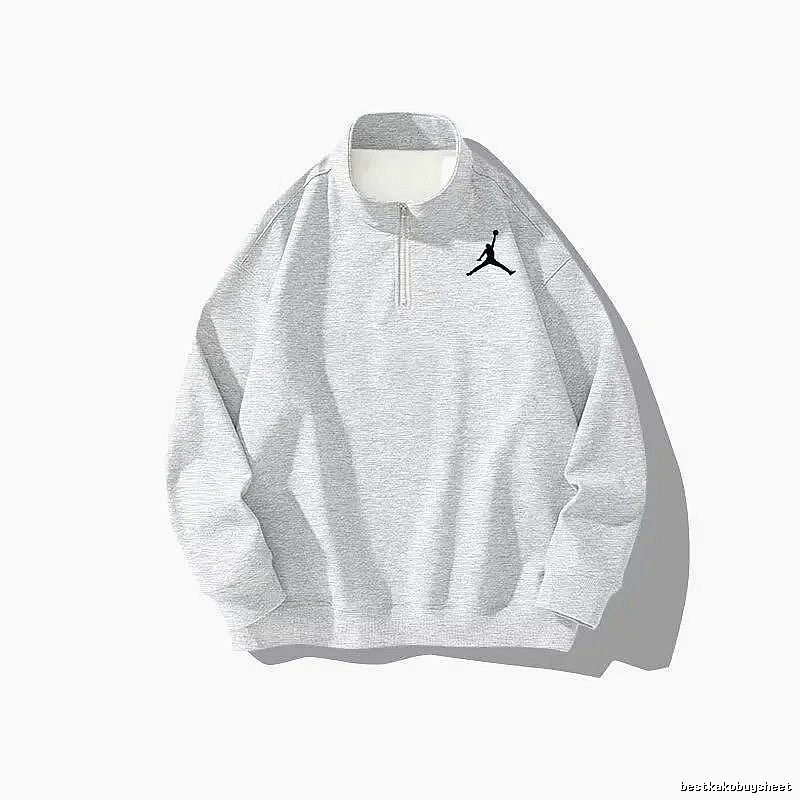 Lacoste Urban Quarter-zip sweatshirt Black Quarter Zip with Statement Pattern
