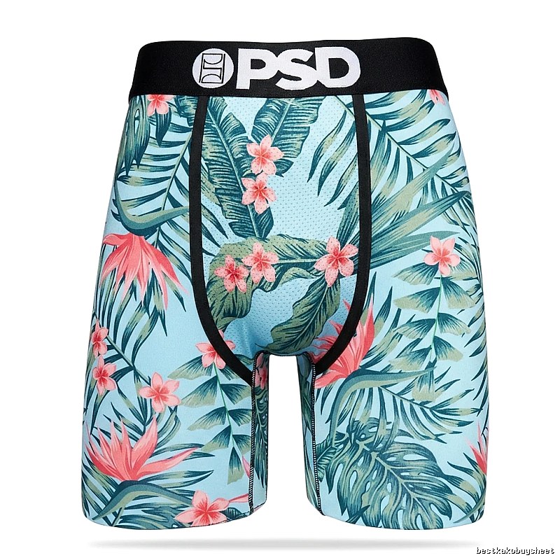 PSD tropical style printed panties