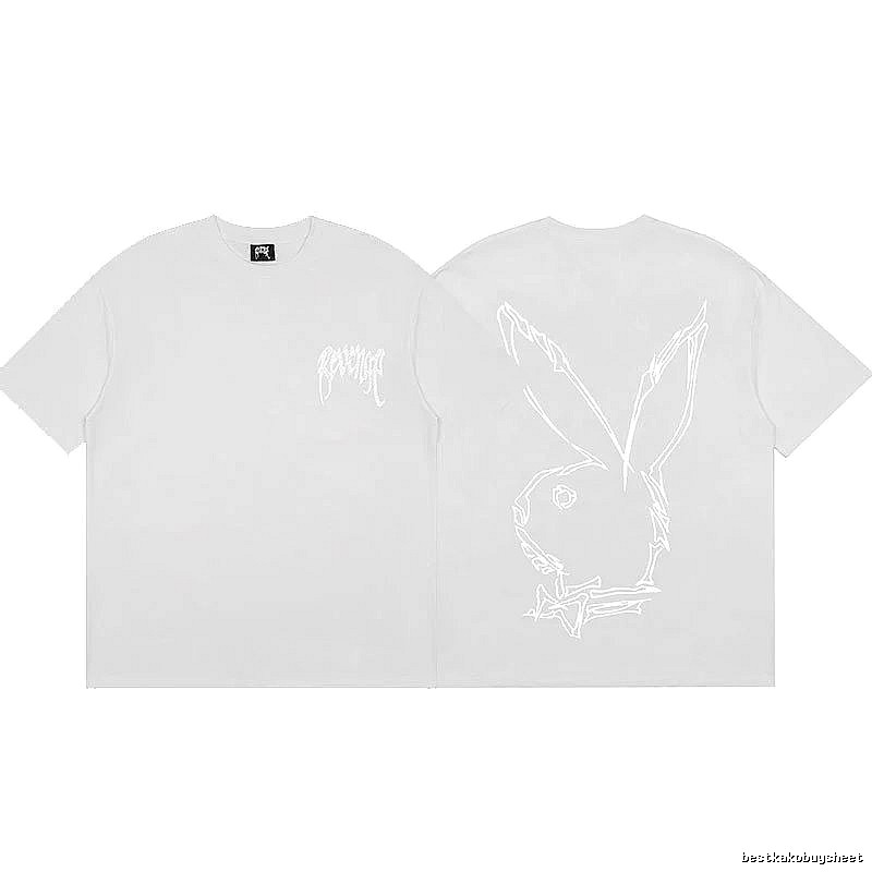 Revenge White Skull Graphic T-Shirt Logo Detail