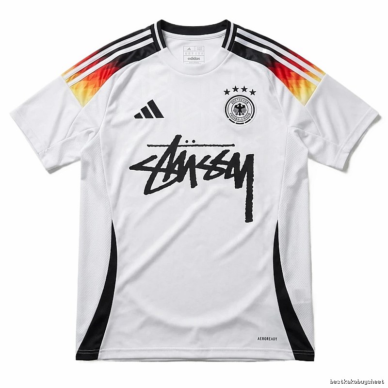 Stussy sporty white jersey