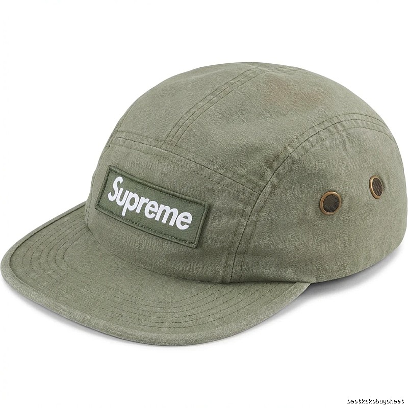 Supreme workwear style olive-colored cap