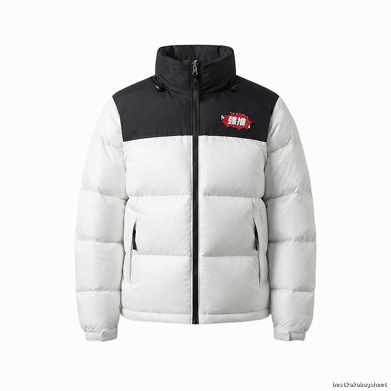 The North Face Trendy Black-and-White Down Jacket