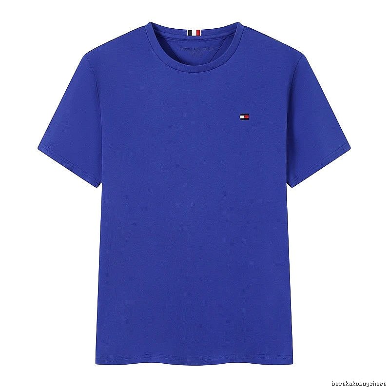 Tommy Hilfiger Multicolor Blue Logo T-Shirt City Outfit