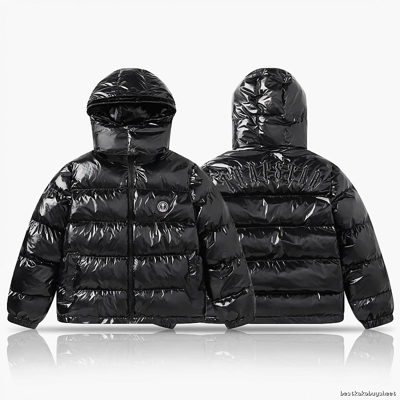 Trapstar Trendy Glossy Black Down Jacket