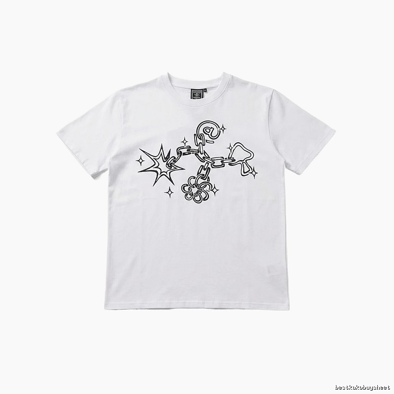 ADWYSD Graffiti Style White T-shirt