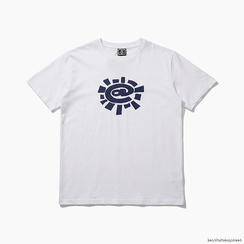 ADWYSD Printed Simple White T-shirt