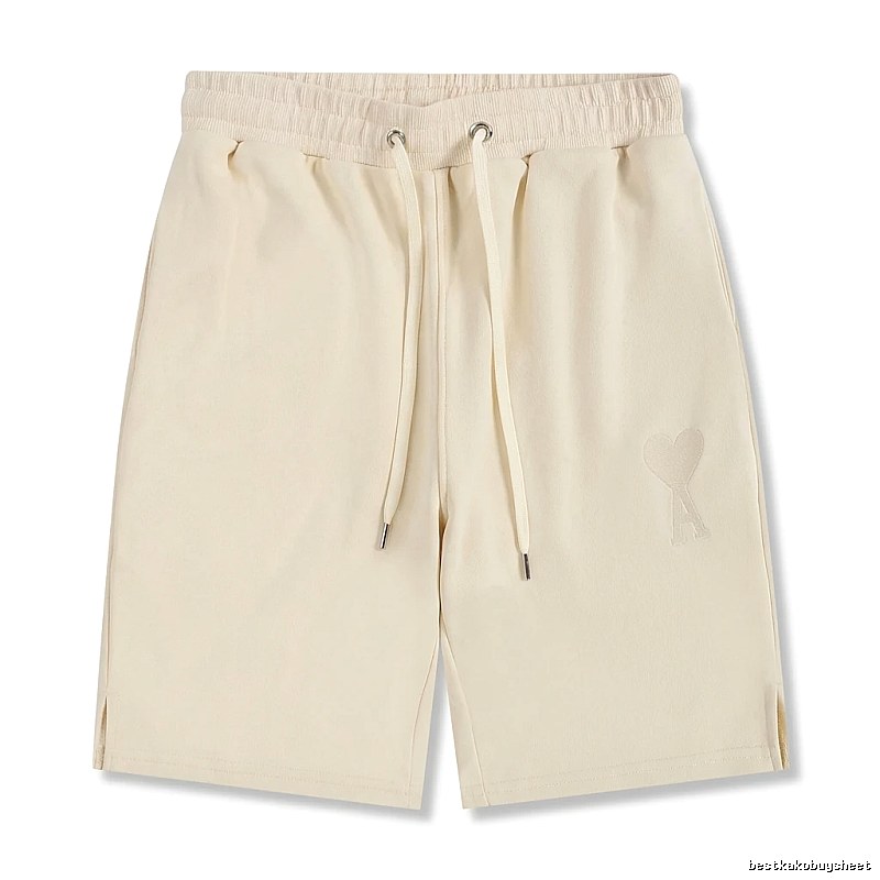 AMI casual style off-white shorts