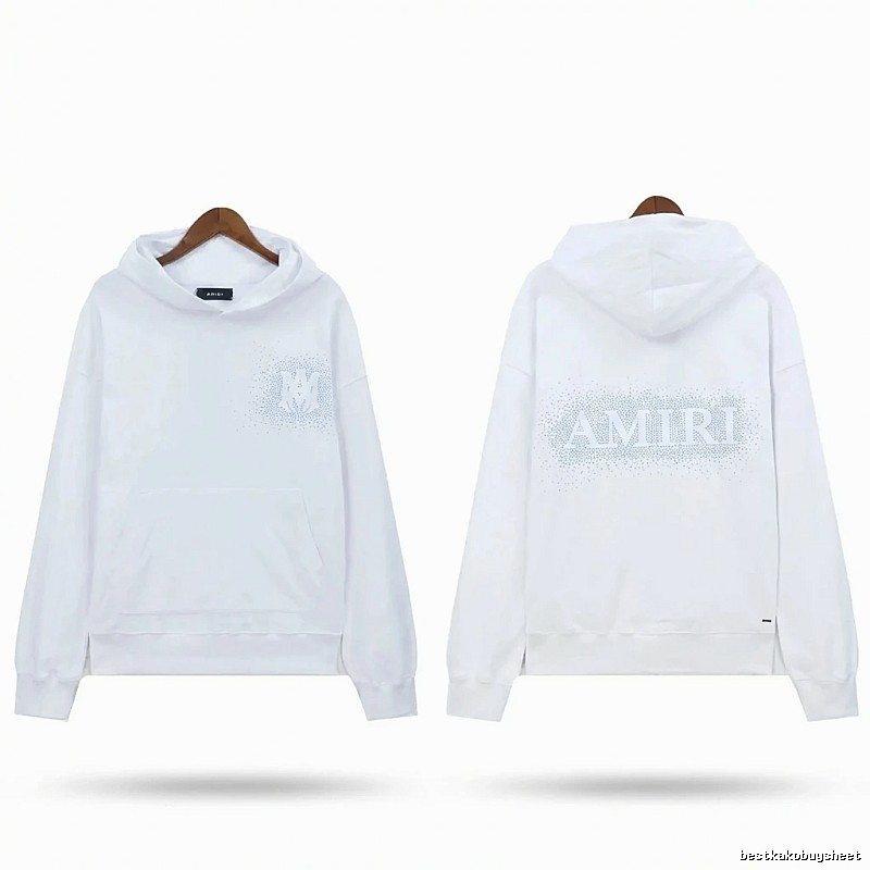 AMIRI Hot Drill Trend Brand White Sweatshirt