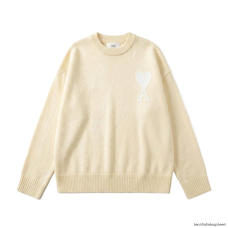 AMIRI Love Style Off-white Sweater