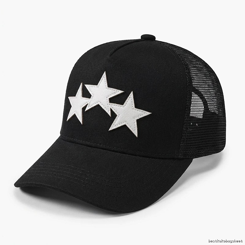 AMIRI Starry Trendy Cool Black Hat
