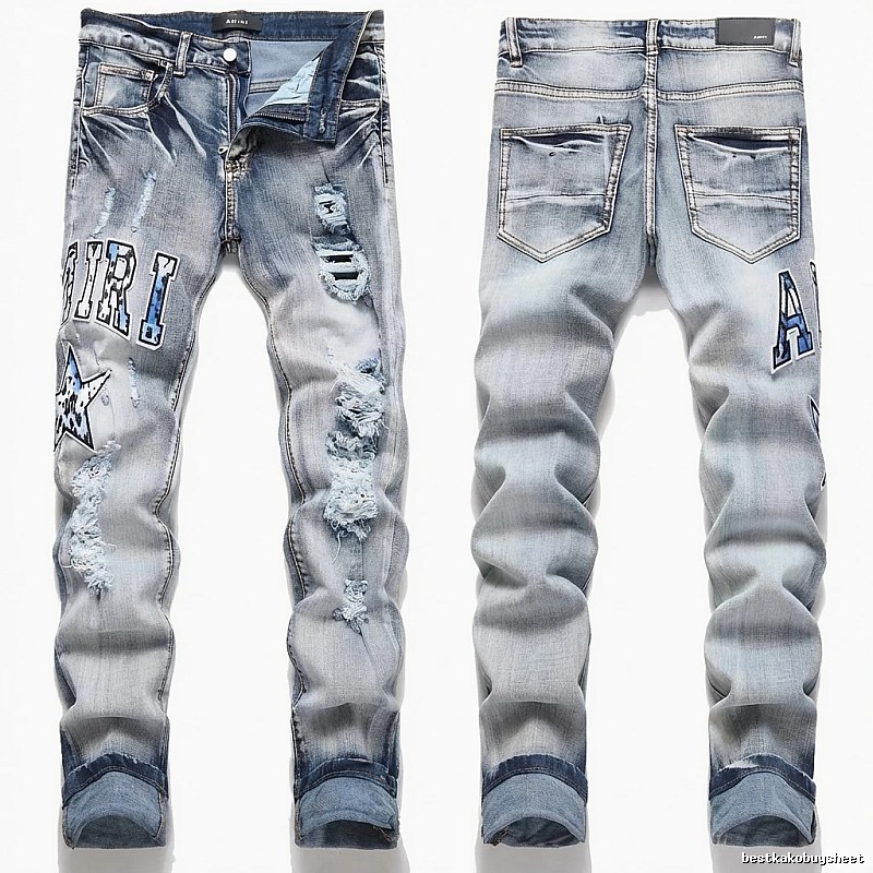 AMIRI Trendy Ripped Jeans