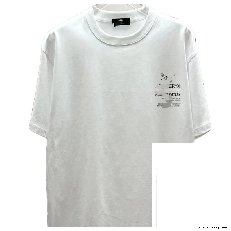 Arc'teryx Printed Street Style White T-shirt
