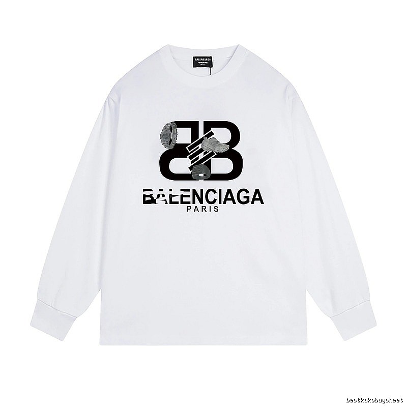 Balenciaga BB Series Simple White T-shirt