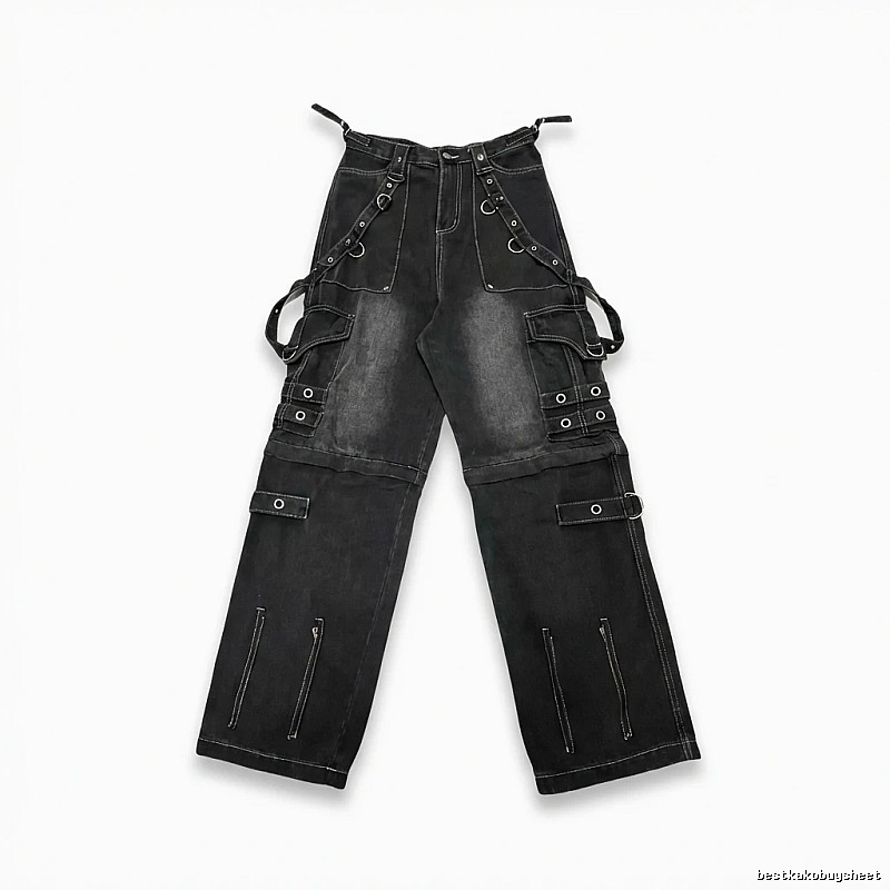 Balenciaga dark workwear style jeans
