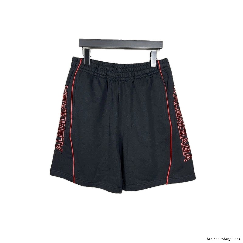 Balenciaga sporty black shorts