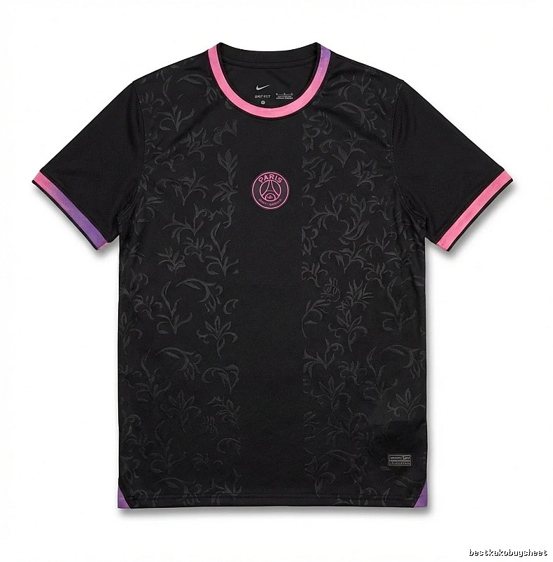 Balenciaga Tokyo Ghoul Style Black and Purple T-shirt
