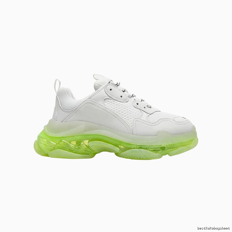 Balenciaga Triple S fluorescent green