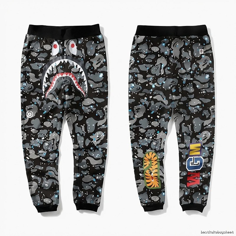 Bape camouflage style casual pants
