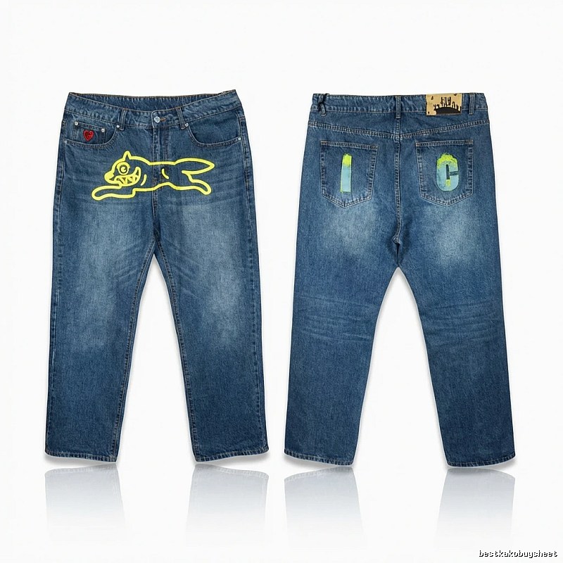 BBC graffiti-style jeans