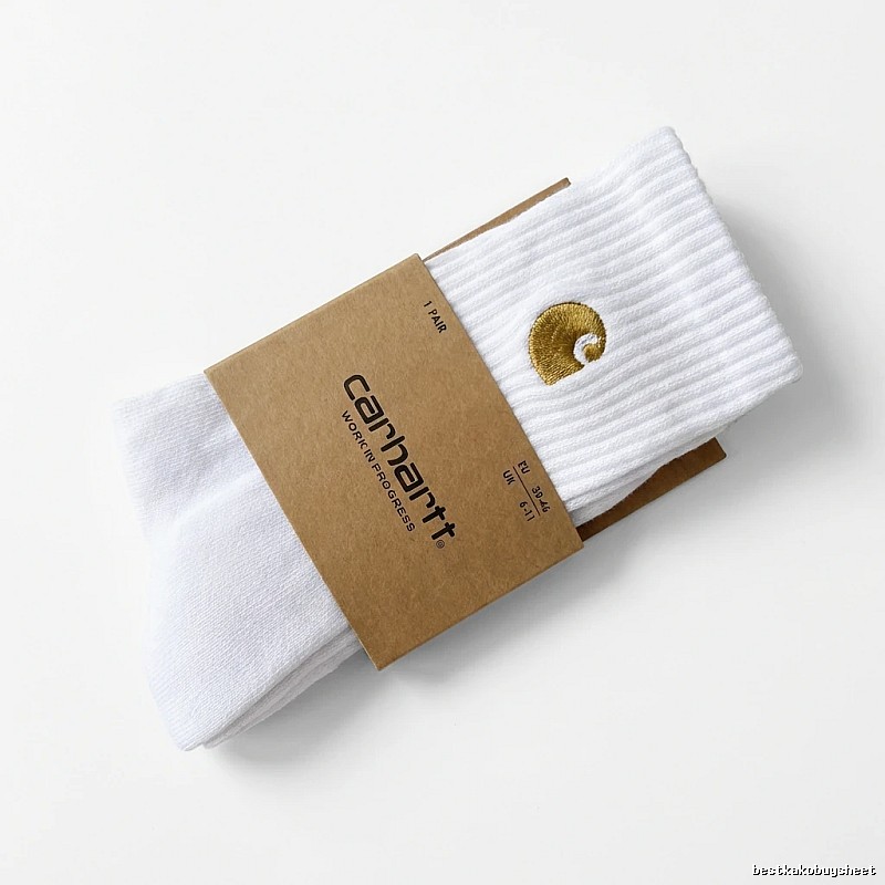 Carhartt Classic Retro White Socks
