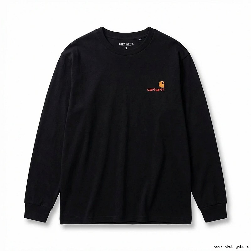 Carhartt simple style black sweatshirt