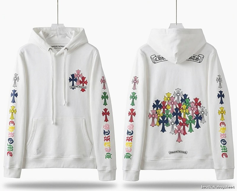 Chrome Hearts Colorful Cross Hoodie