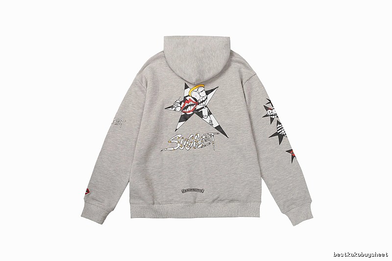 Chrome Hearts Patterned Cross graphic hoodie Black Blue Cross with Signature Styling