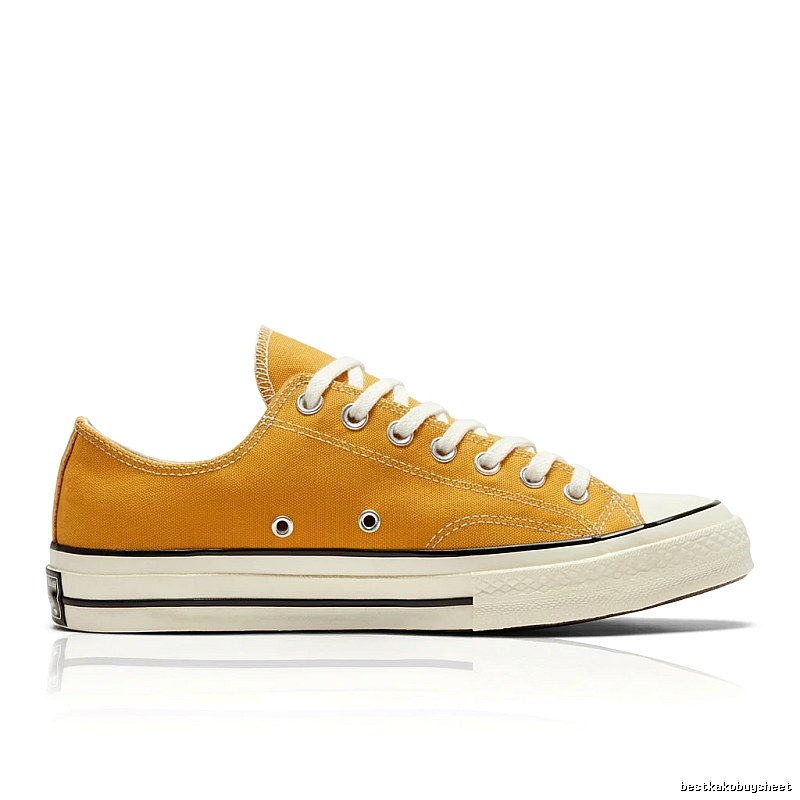 Converse classic yellow canvas shoes