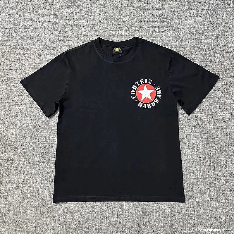 Corteiz Daily Logo T-shirt Black Corteiz with Visual Detail