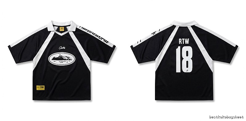 Corteiz RTW Series Sporty Black Short-sleeve Shirt