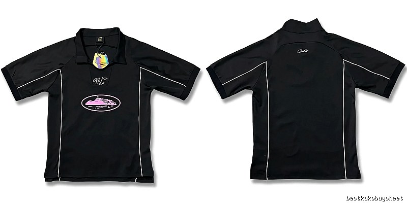 Corteiz sporty black short sleeves