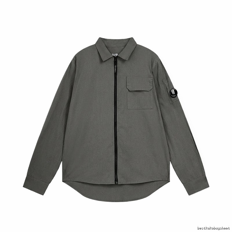 C.P. Grey Workwear Style Shirt
