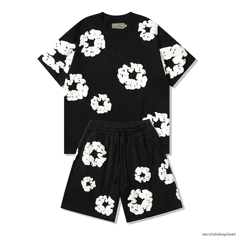 DENIM TEARS Printed Casual Style Set