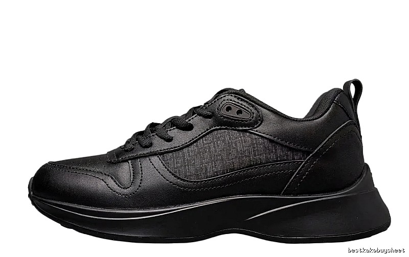 Dior retro-style black sneakers