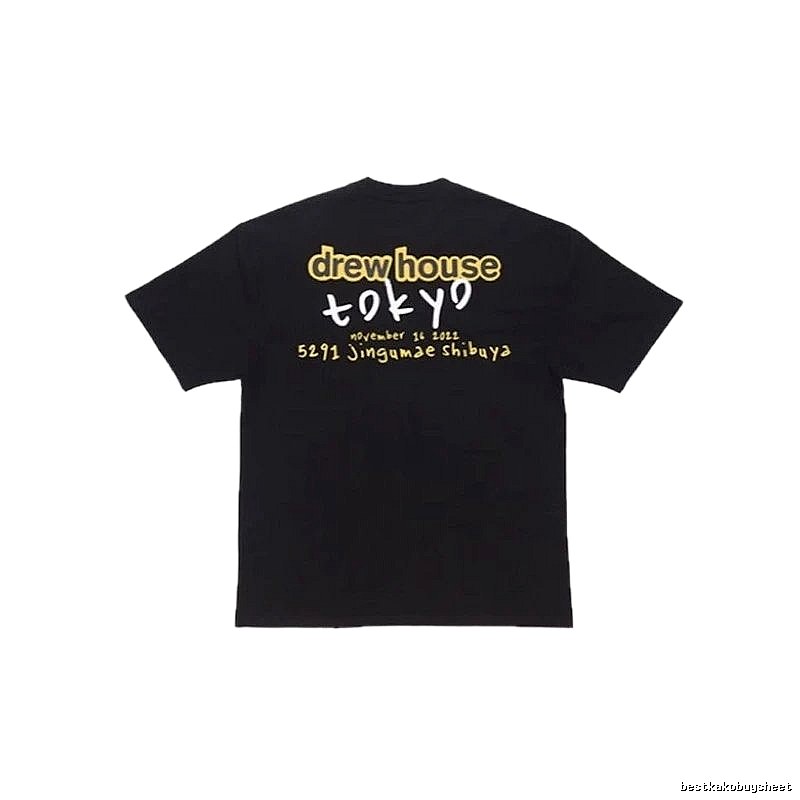 DrewHouse Tokyo Limited Street Style Black T-Shirt