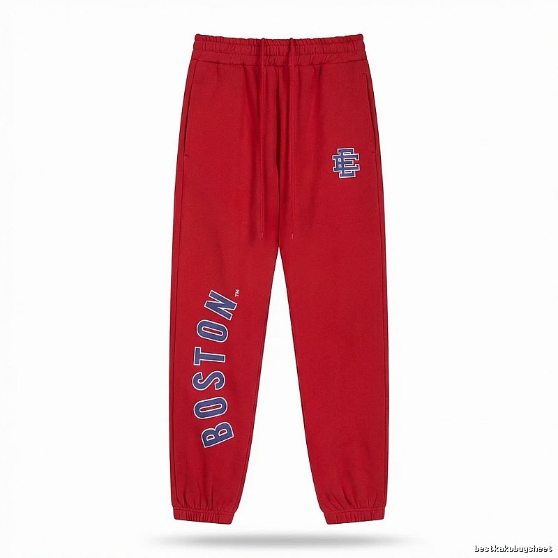 Eric Emanuel American Retro Red Sweatpants