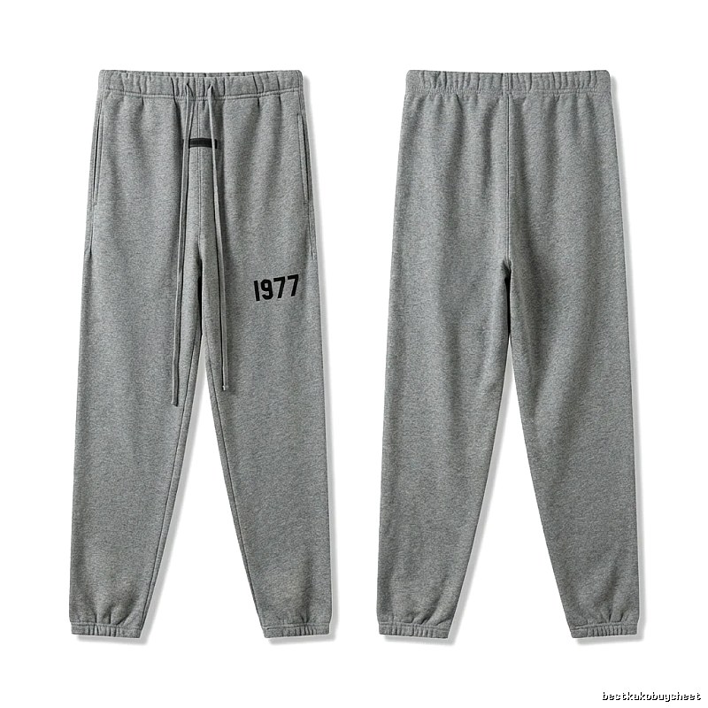 ESSENTIALS 1977 Casual Grey Sweatpants