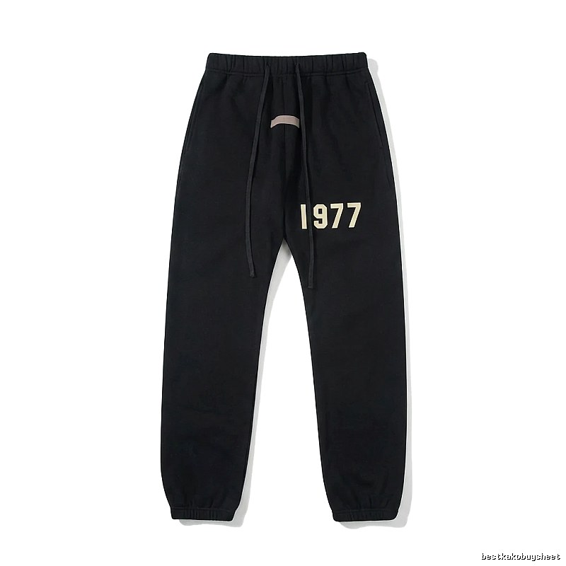 ESSENTIALS 1977 Wind Black Sweatpants