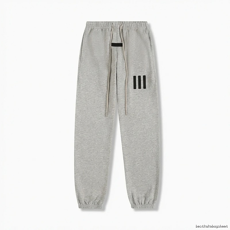 ESSENTIALS basic gray sweatpants