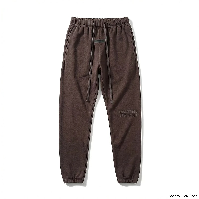 ESSENTIALS Casual Dark Brown Sweatpants