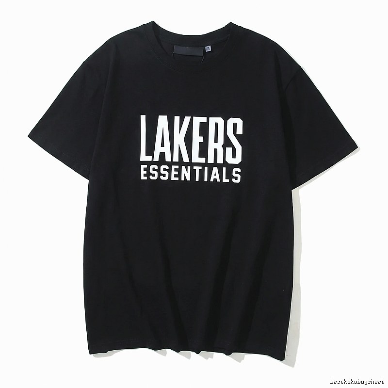 ESSENTIALS minimalist style black T-shirt