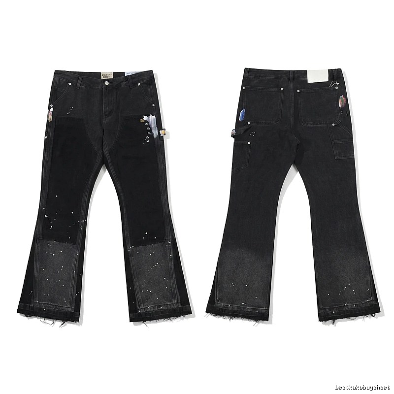 Gallery Dept Graffiti Style Black Jeans