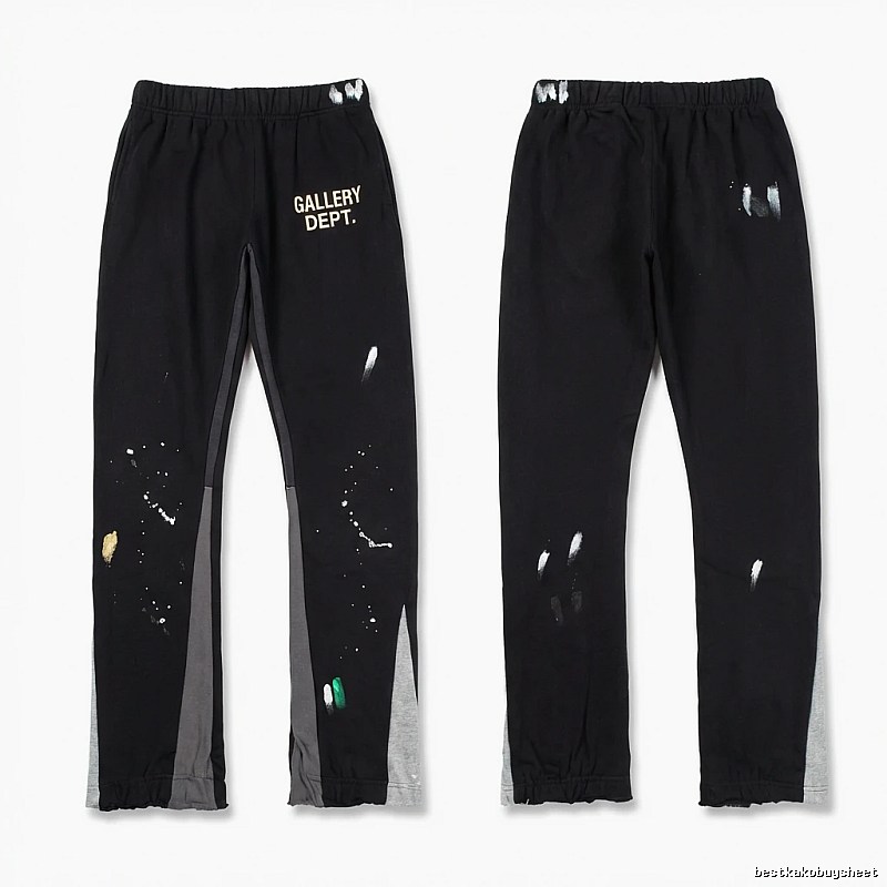Gallery Dept Graffiti Style Black Long Pants