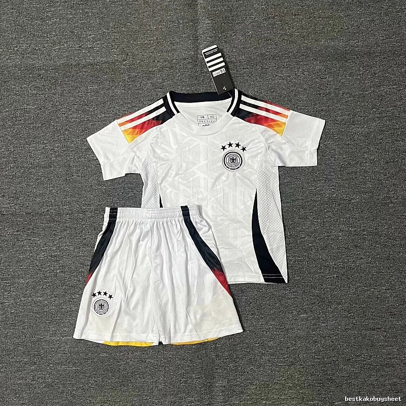 Germany Classic Soccer jersey set White Germany Football for Daily Styling