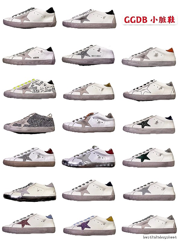 Golden Goose Dirty Sneakers White Trendy Style